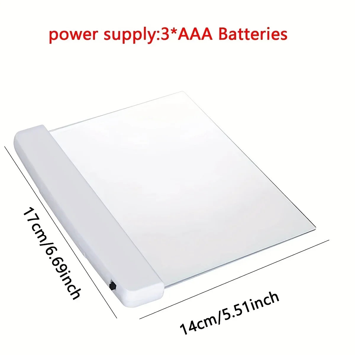 LED Flat Panel Night Vision Reading Light